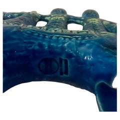 Aldo Londi Two Riders on one Horse Scavo Design for Bitossi, Italy 1980s