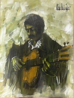 "caballero con guitarra"