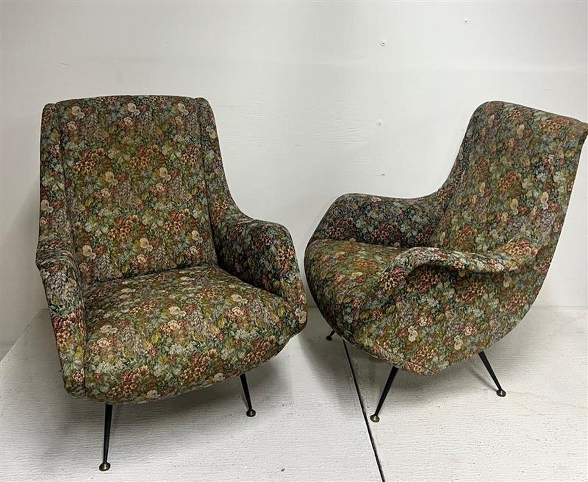 Aldo Morbelli Armchairs In Good Condition For Sale In Red Lion, PA