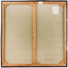 Abstraction - Oil Paint by Aldo Moriconi - 1967