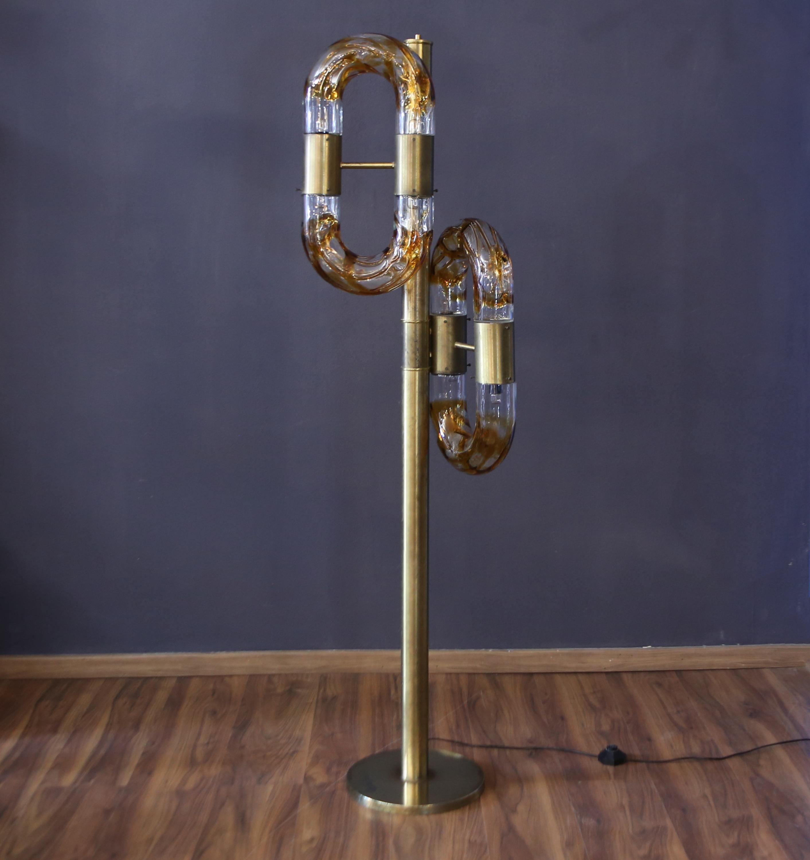Aldo Nason for A.V. Mazzega Chain floor lamp
