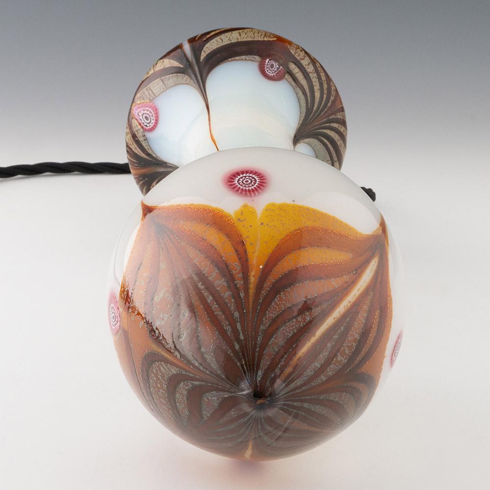 Aldo Nason Lámpara de cristal de Murano moderna de mediados de siglo c1960 en venta 1