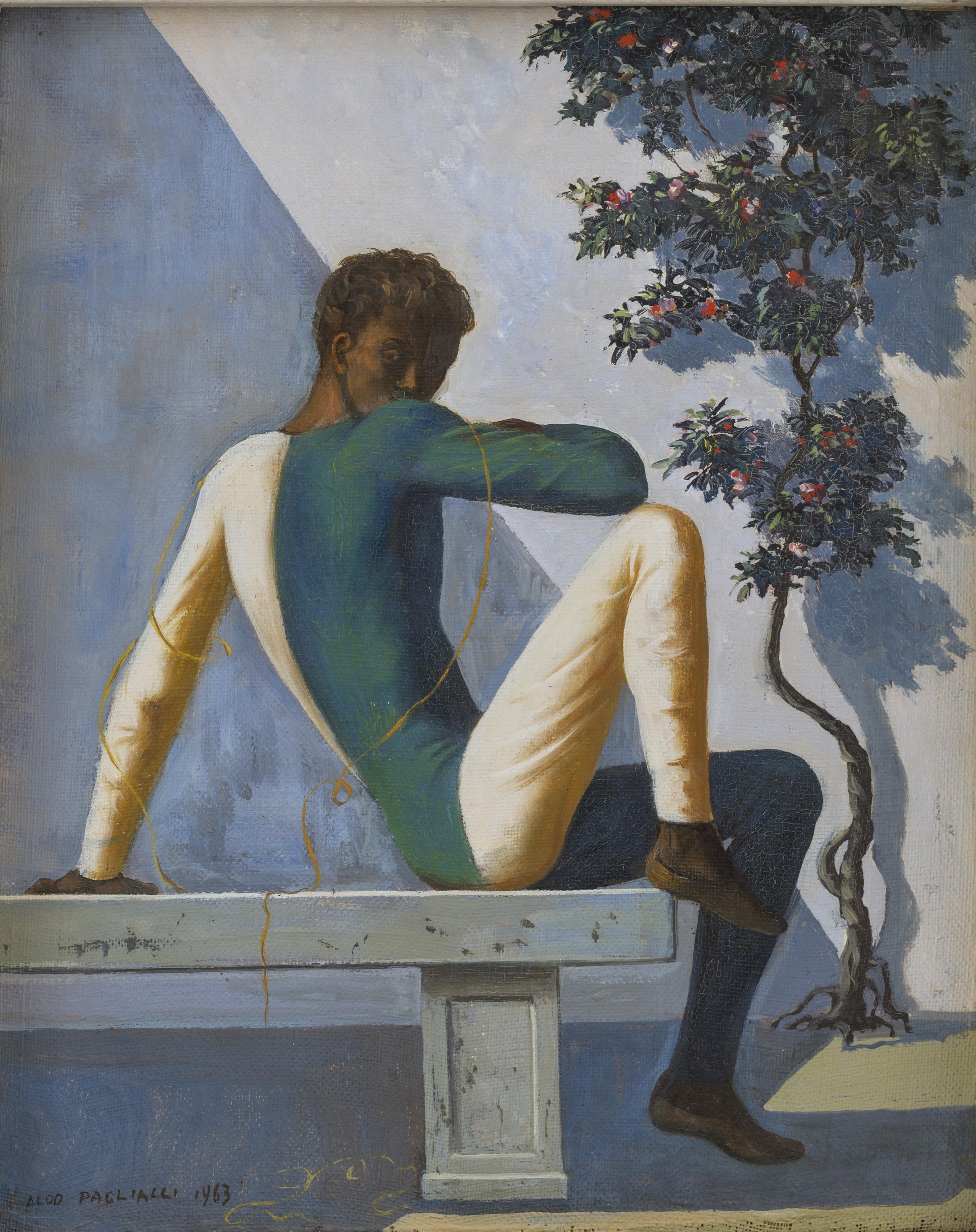 Harlequin - Painting de Aldo Pagliacci
