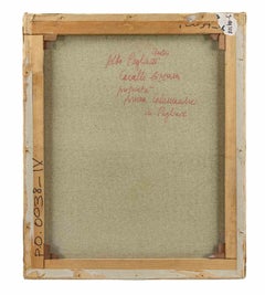 Horses - Oil on Canvas by Aldo Pagliacci - 1973