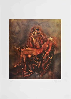 Revisiting the Pietà - Screenprint by Aldo Palma - 2018