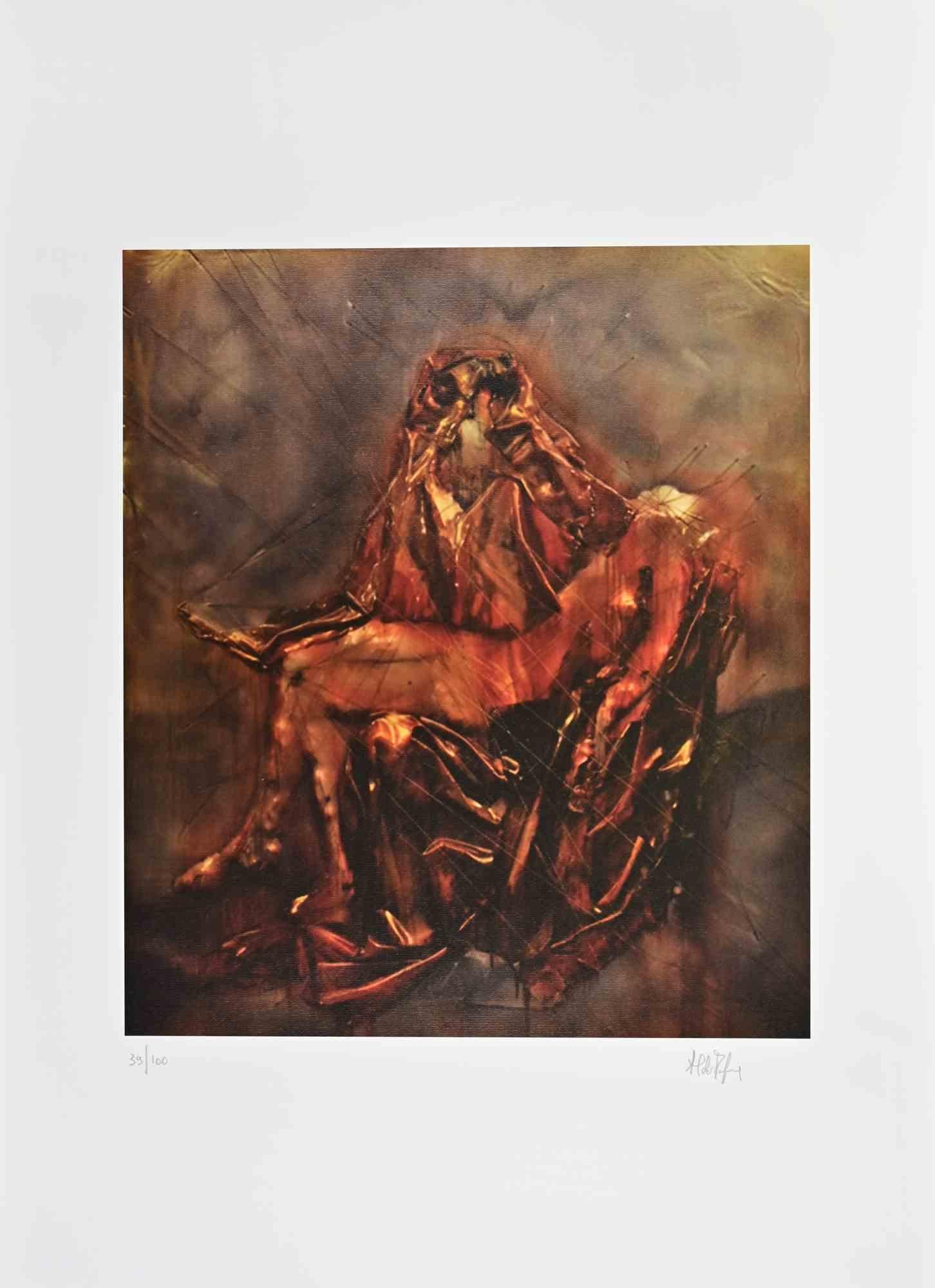 Revisiter la Pietà - Sérigraphie d'Aldo Palma - 2018