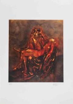 Revisiting the Pietà - Screenprint by Aldo Palma - 2018