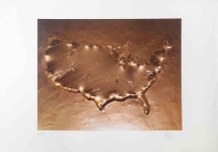 Aldo Palma - Revisiting the US - Screenprint by Aldo Palma - 2018 Revisiting the US - Screenprint by Aldo Palma - 2018