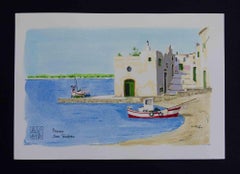 Presso San Teodoro - Litografía de Aldo Riso - 2003