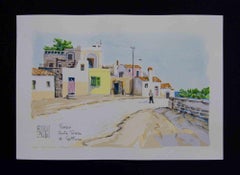 Presso Santa Teresa - Lithograph by Aldo Riso - 2003