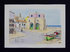 Presso Vieste - Lithographie von Aldo Riso - 2003