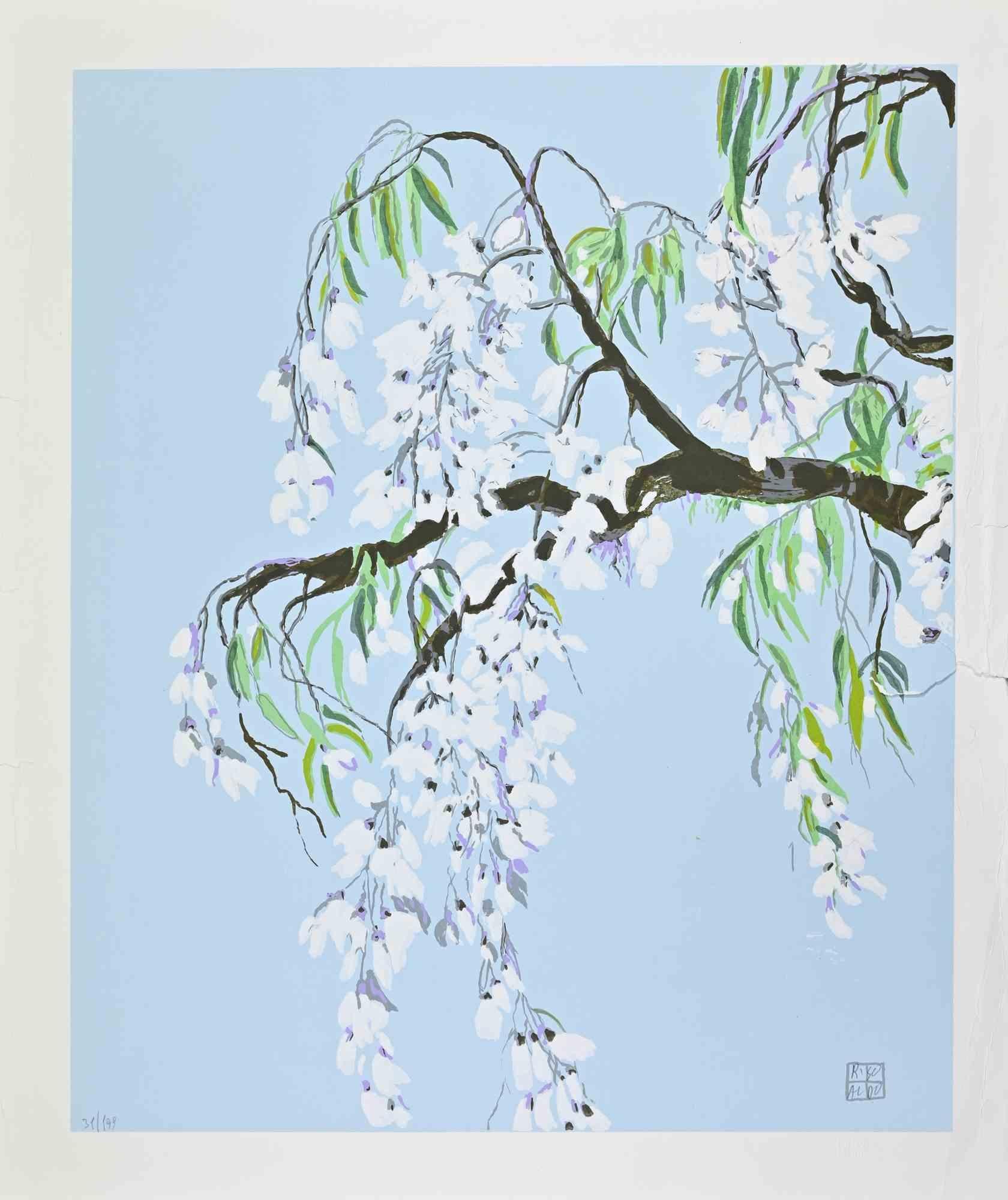 Screen print realized in 1990s.

Hand signed and numbered.

Edition of 199.

Very good condition.