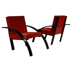 Aldo Rossi Parigi Chairs, Early Vintage Italy 1989
