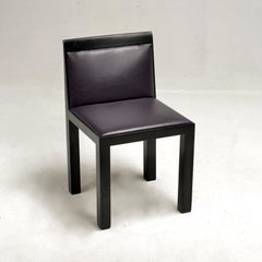 Sillas "Teatro" de Aldo Rossi para Molteni en negro