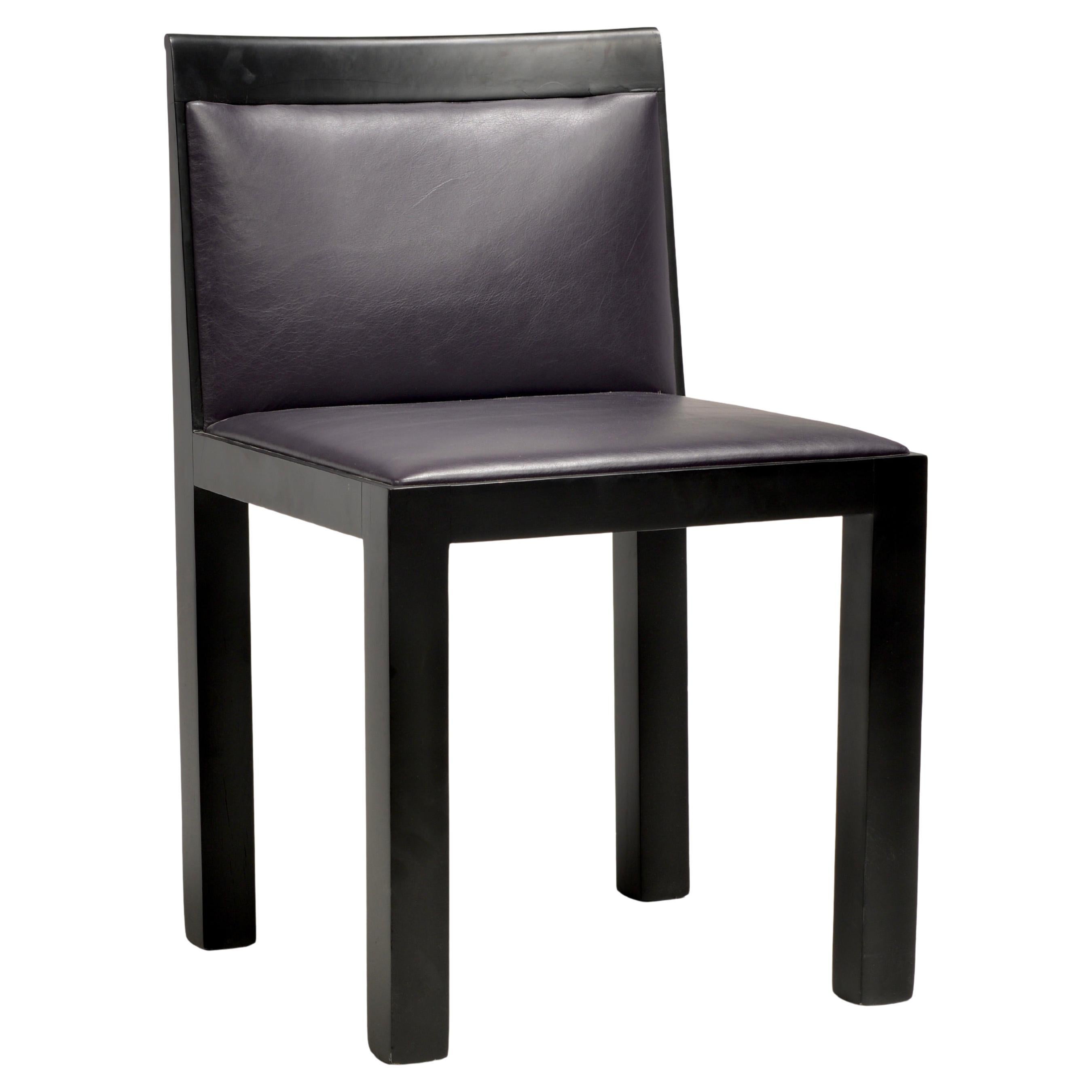 Aldo Rossi 'Teatro' Chairs for Molteni in Black