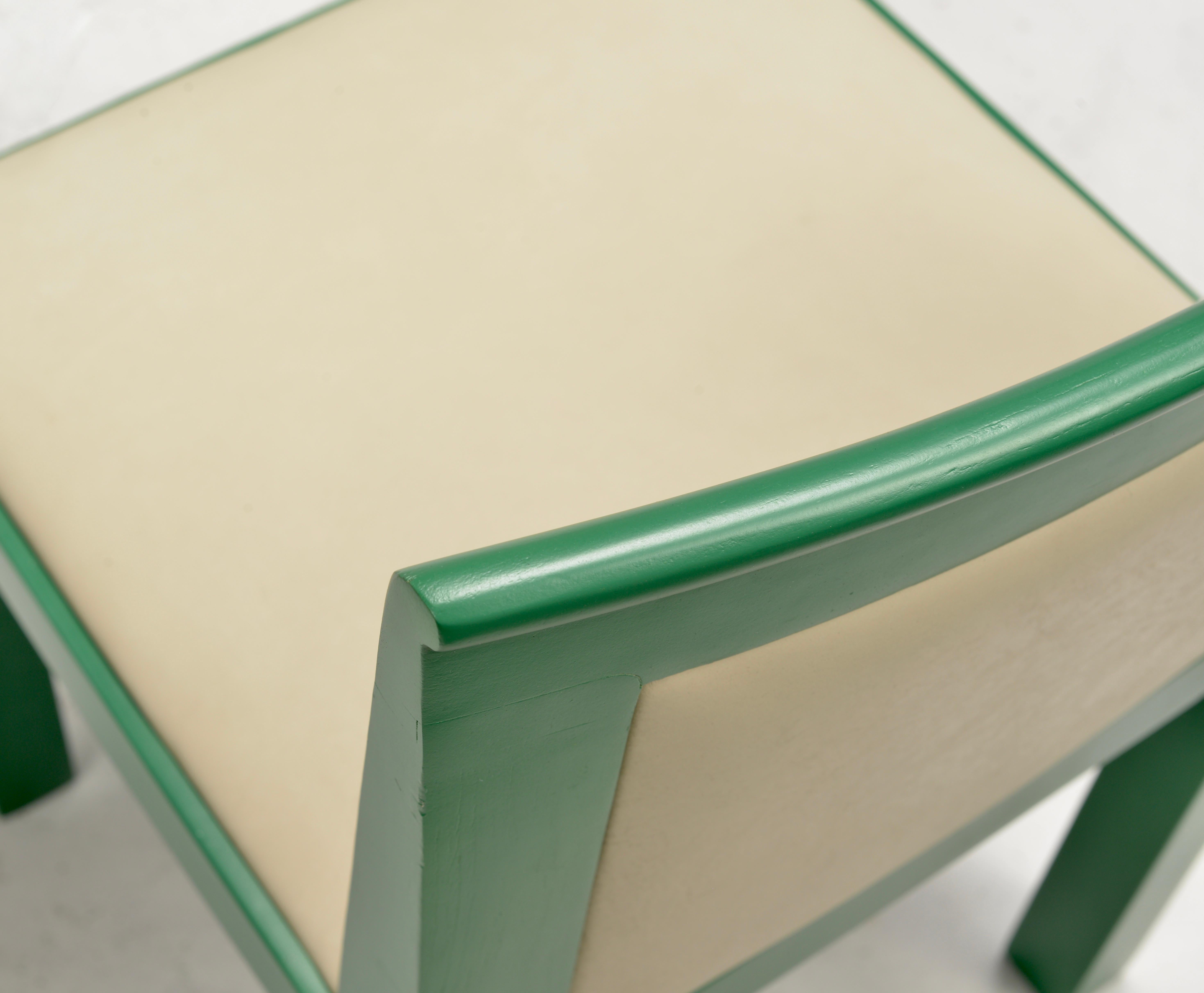 Aldo Rossi 'Teatro' Chairs for Molteni, Italy c 1983 For Sale 4