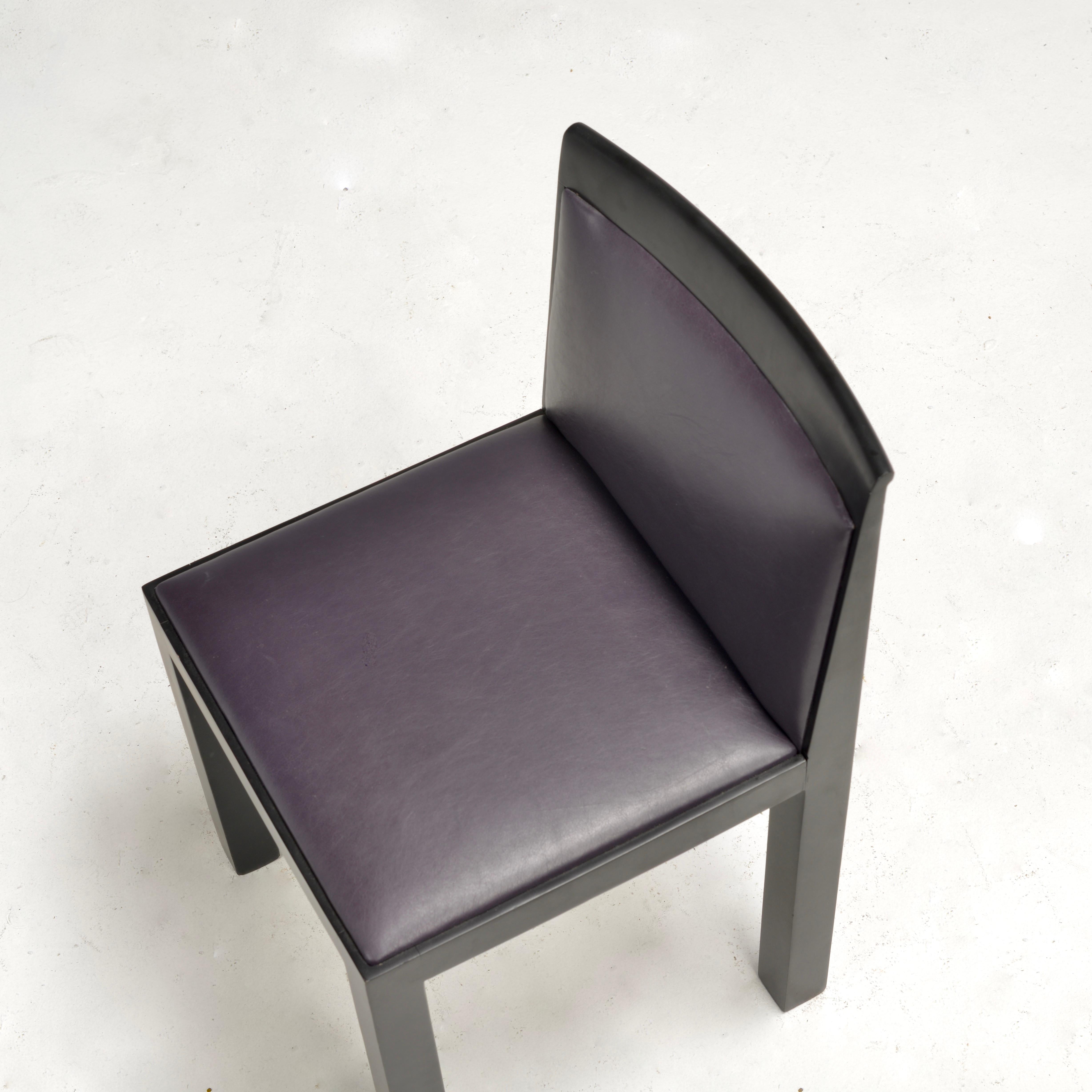 Italian Aldo Rossi 'Teatro' Chairs for Molteni, Italy c 1983 For Sale