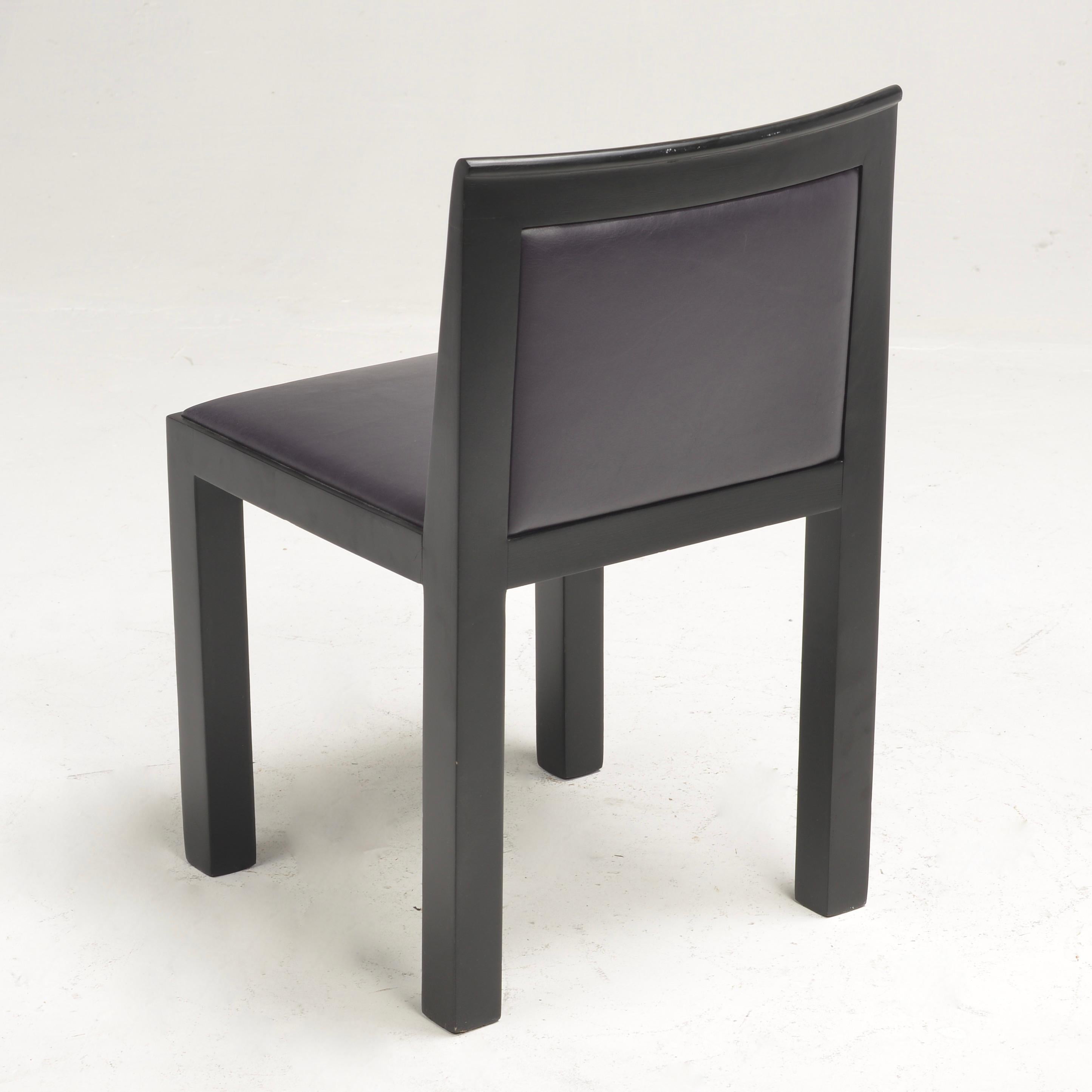 Aldo Rossi 'Teatro' Chairs for Molteni, Italy c 1983 In Good Condition For Sale In Los Angeles, CA