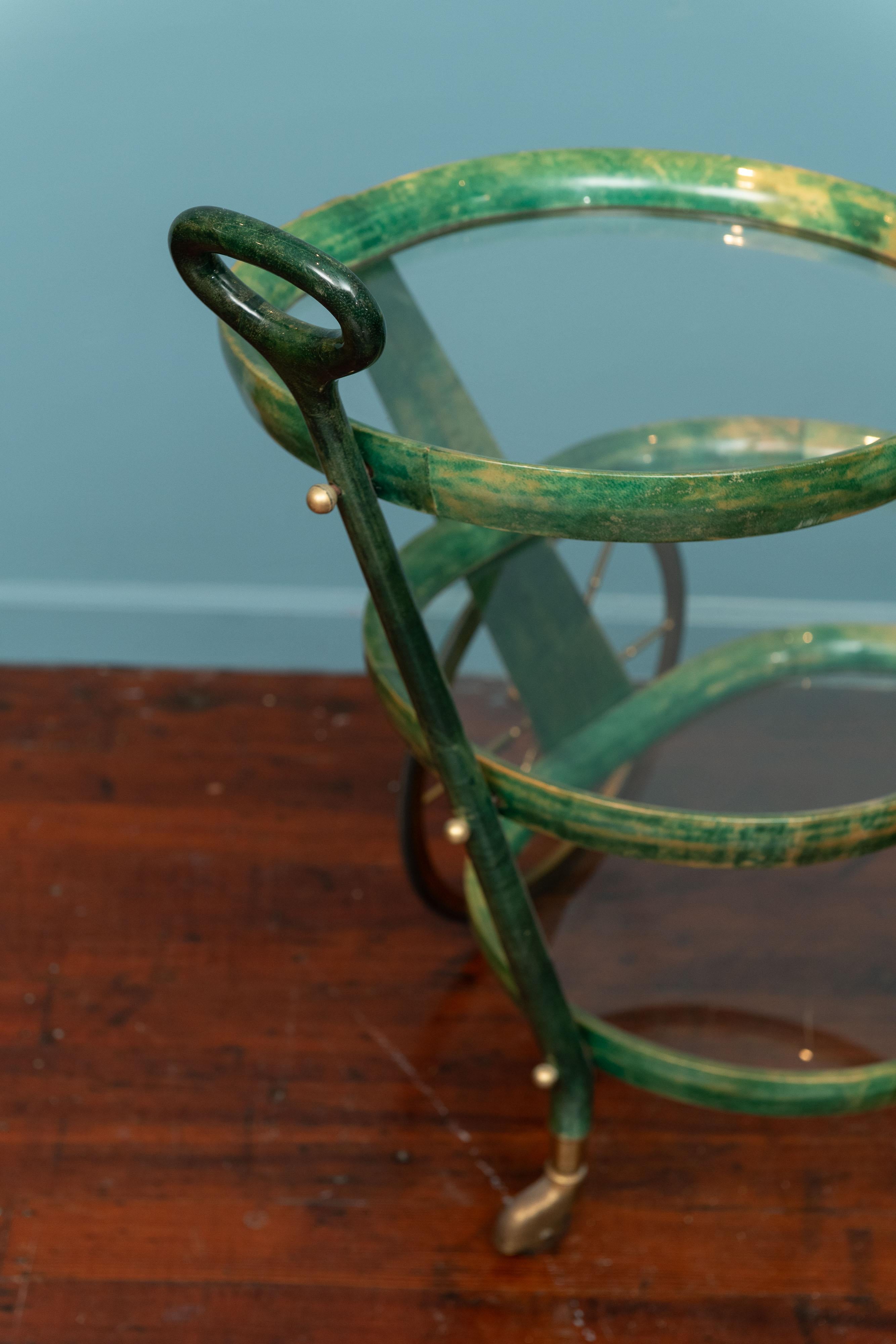 Aldo Tura Bar Cart 3