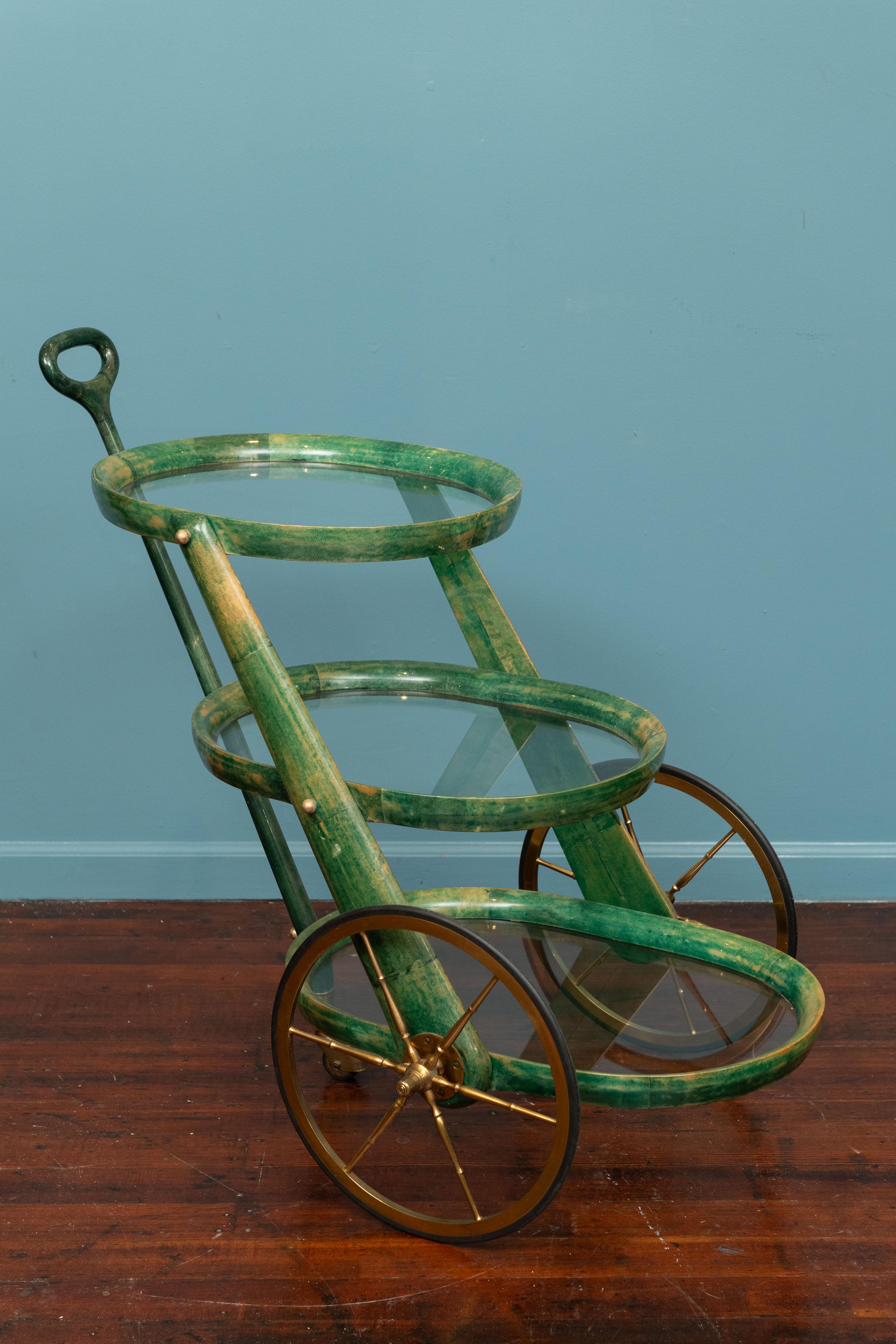 Aldo Tura Bar Cart 5