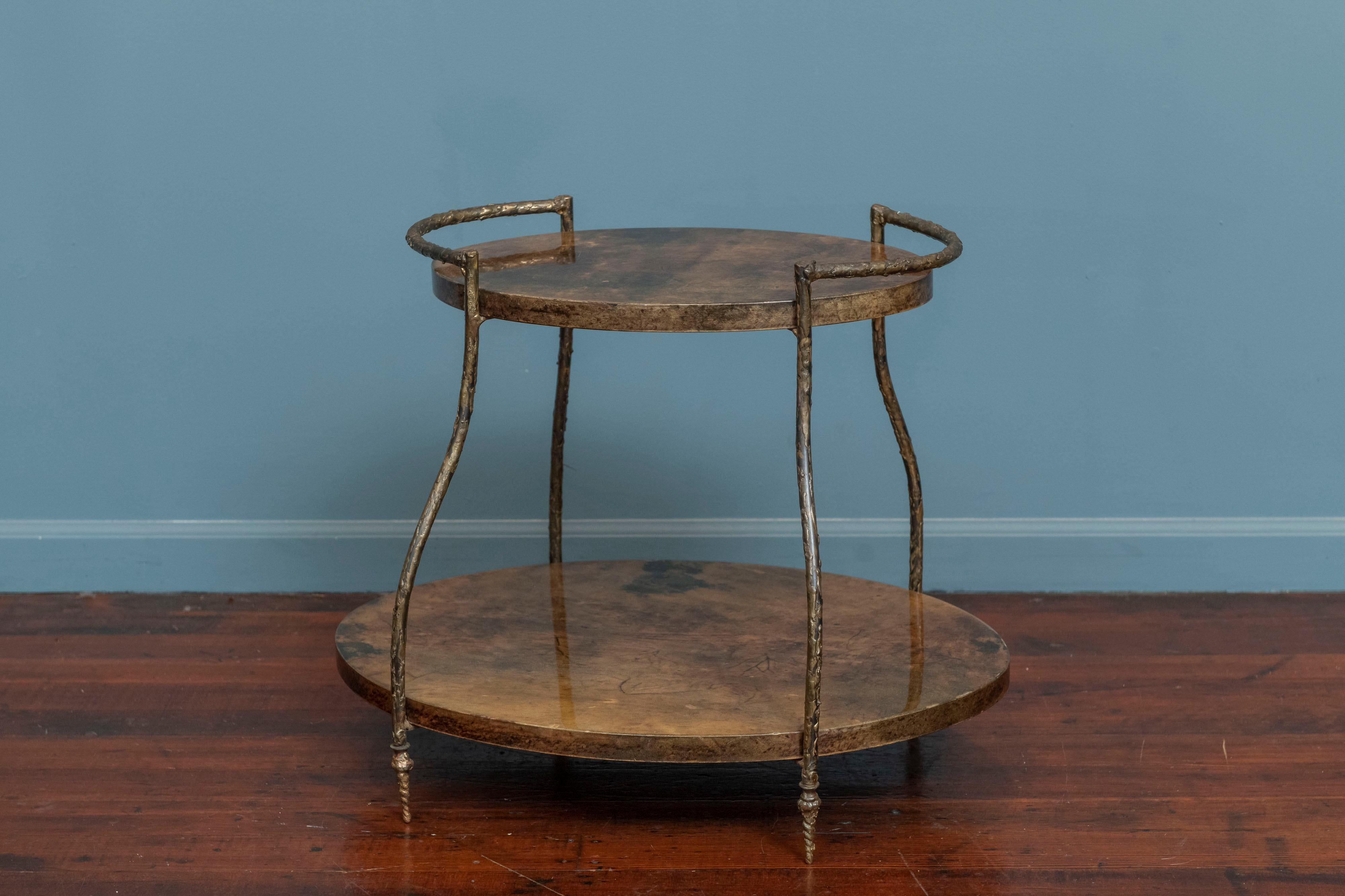 Aldo Tura Bar Cart or Drinks Table 1