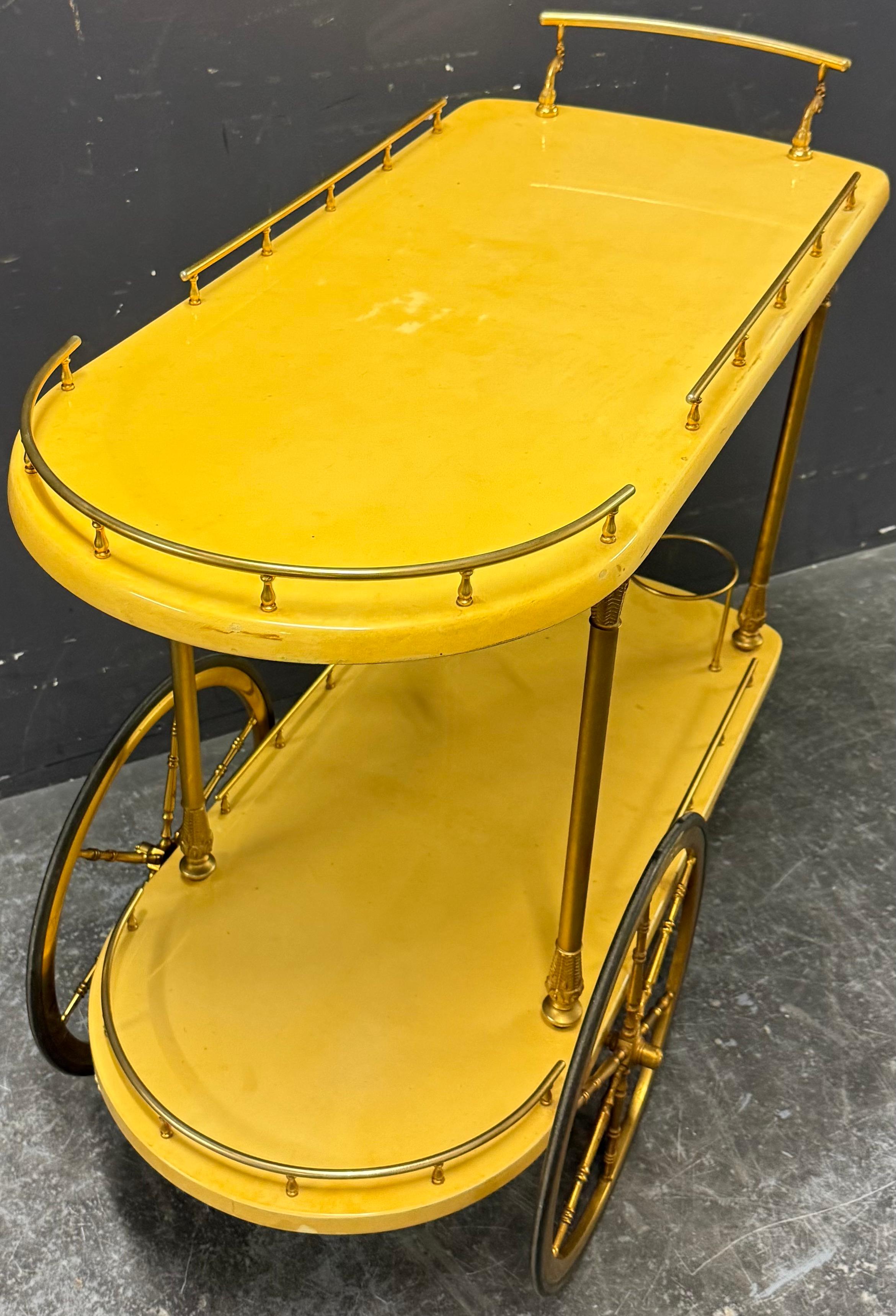 nice aldo tura bar cart. 