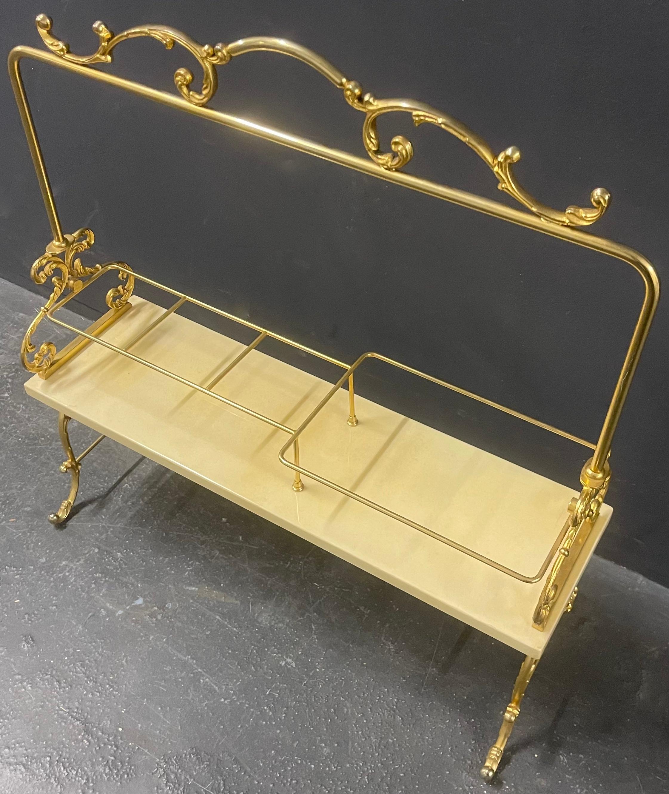 Mid-20th Century aldo tura bottle carrier For Sale