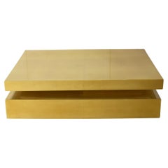 Aldo Tura Couchtisch 70er Jahre.