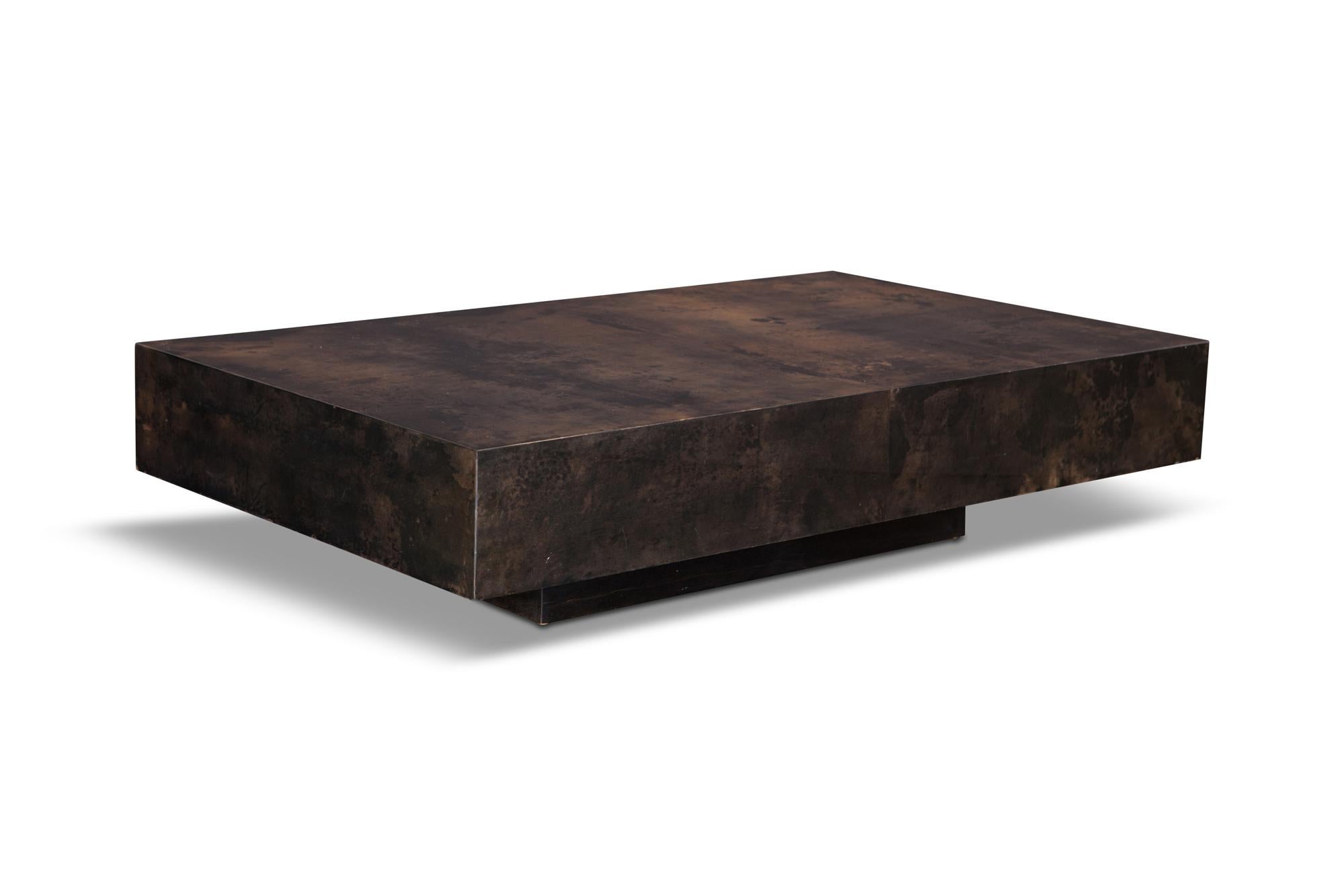 Mid-Century Modern Aldo Tura Coffee Table, Extra Large Model, 1970s