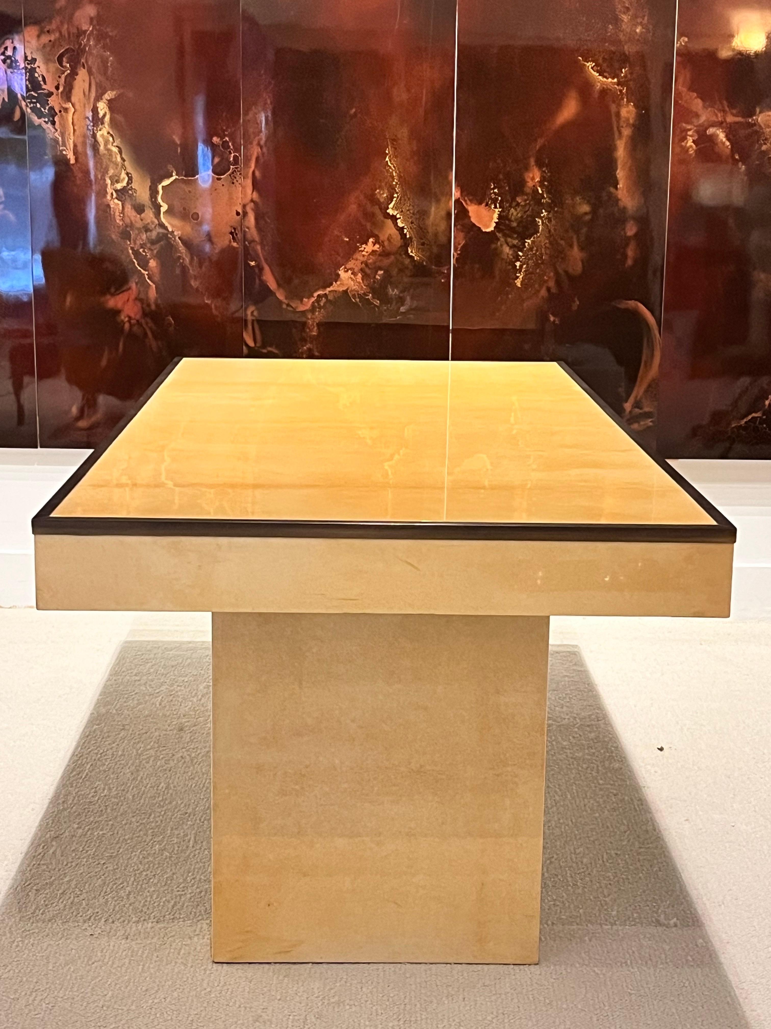 Aldo Tura Desk Goatskin Desk , Italy 1çèà For Sale 6