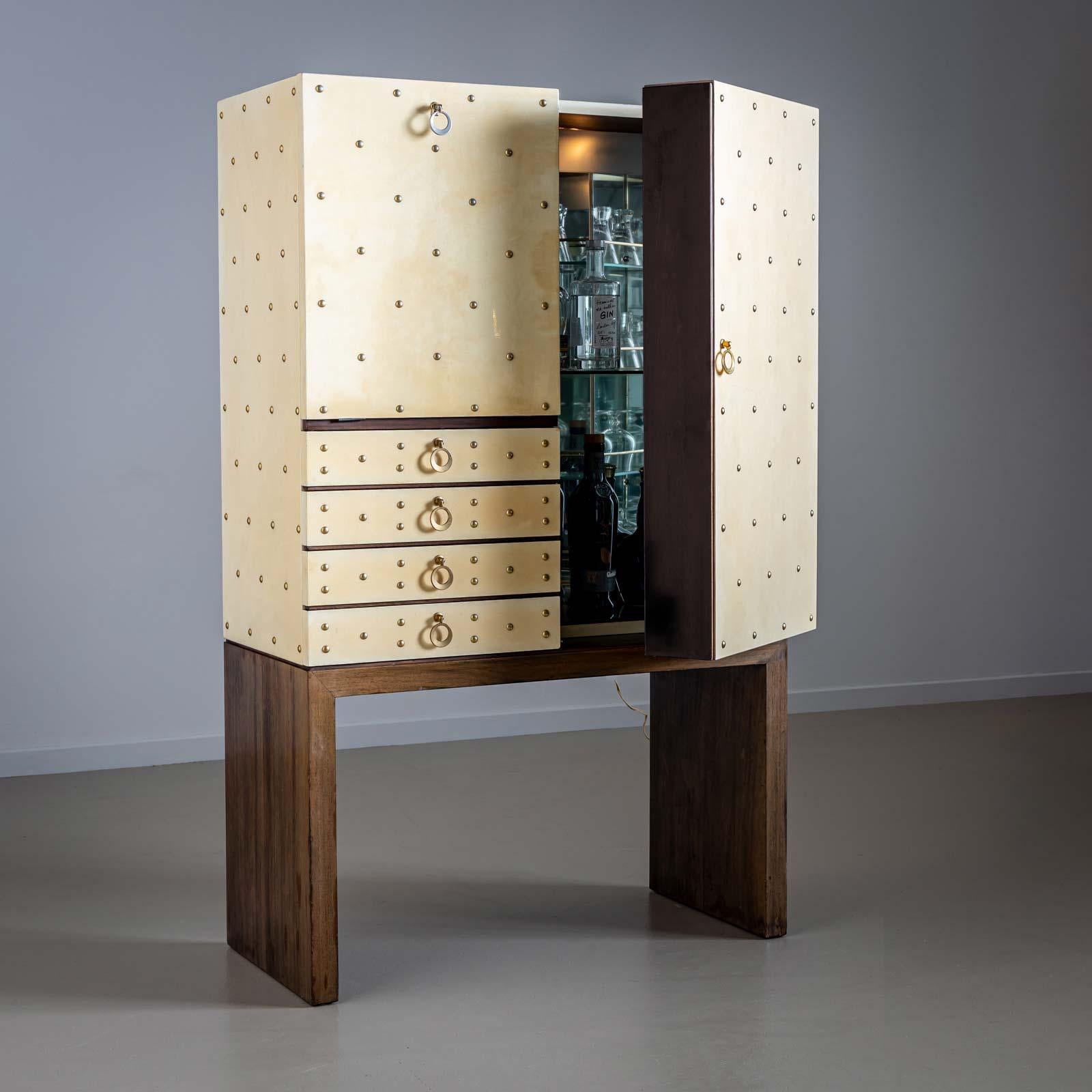 20th Century Aldo Tura Dry Bar, Italy 1960s For Sale