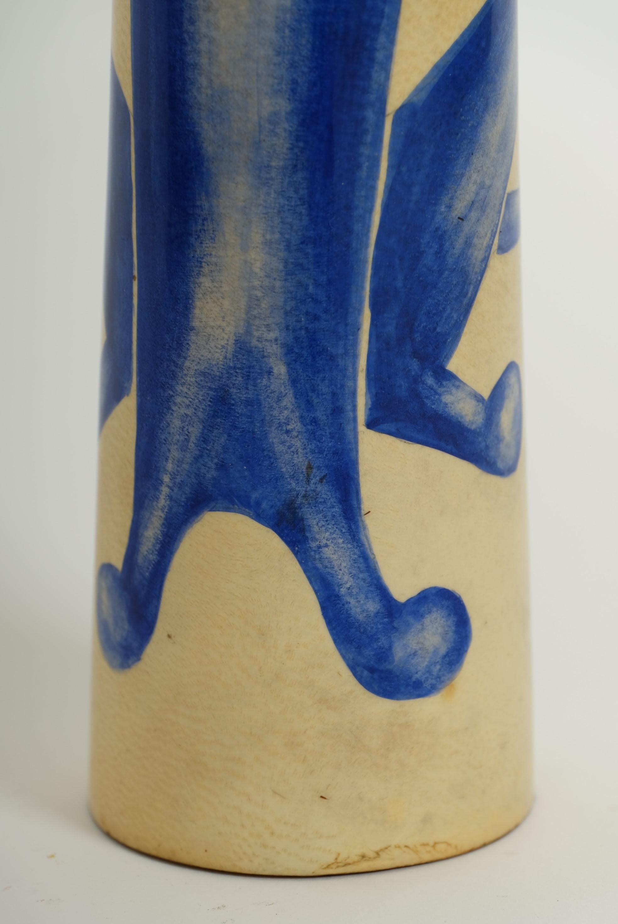 Sculptural Goatskin Pepper Mill Blue Cat by Aldo Tura for Macabo, Italy 1960s For Sale 10