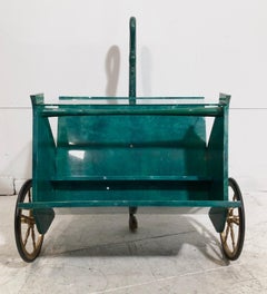 Aldo Tura Green Goatskin, 1960