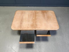 Aldo Tura Lacquered Goatskin Coffee Table, 1960s