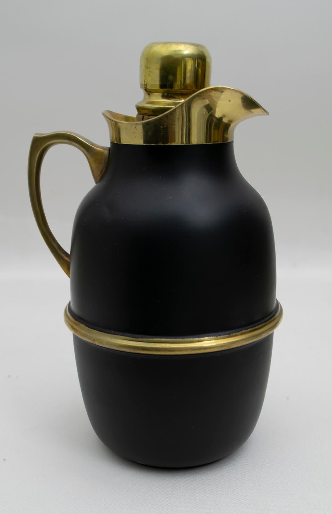 Aldo Tura Mid-Century Modern Italian Brass Cocktail Set for Napoleon Cognac 1960 6