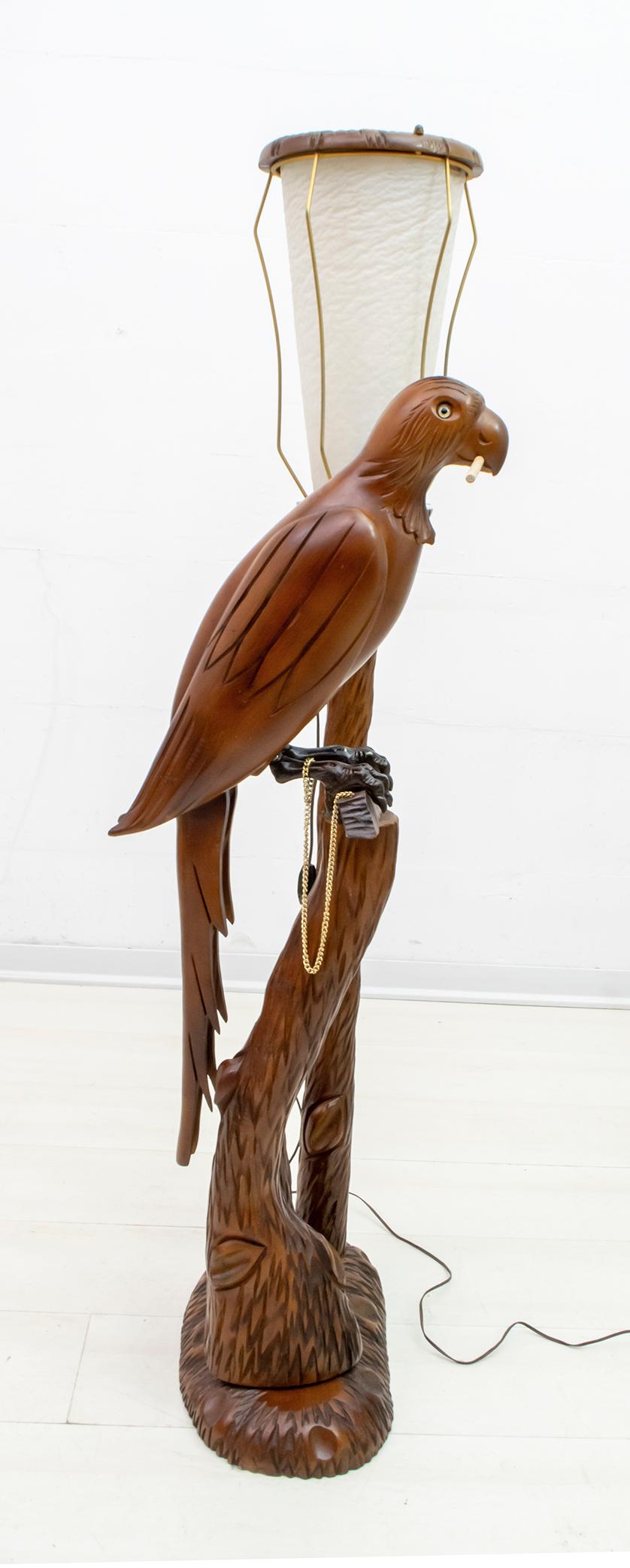 parrot chocolate fountain