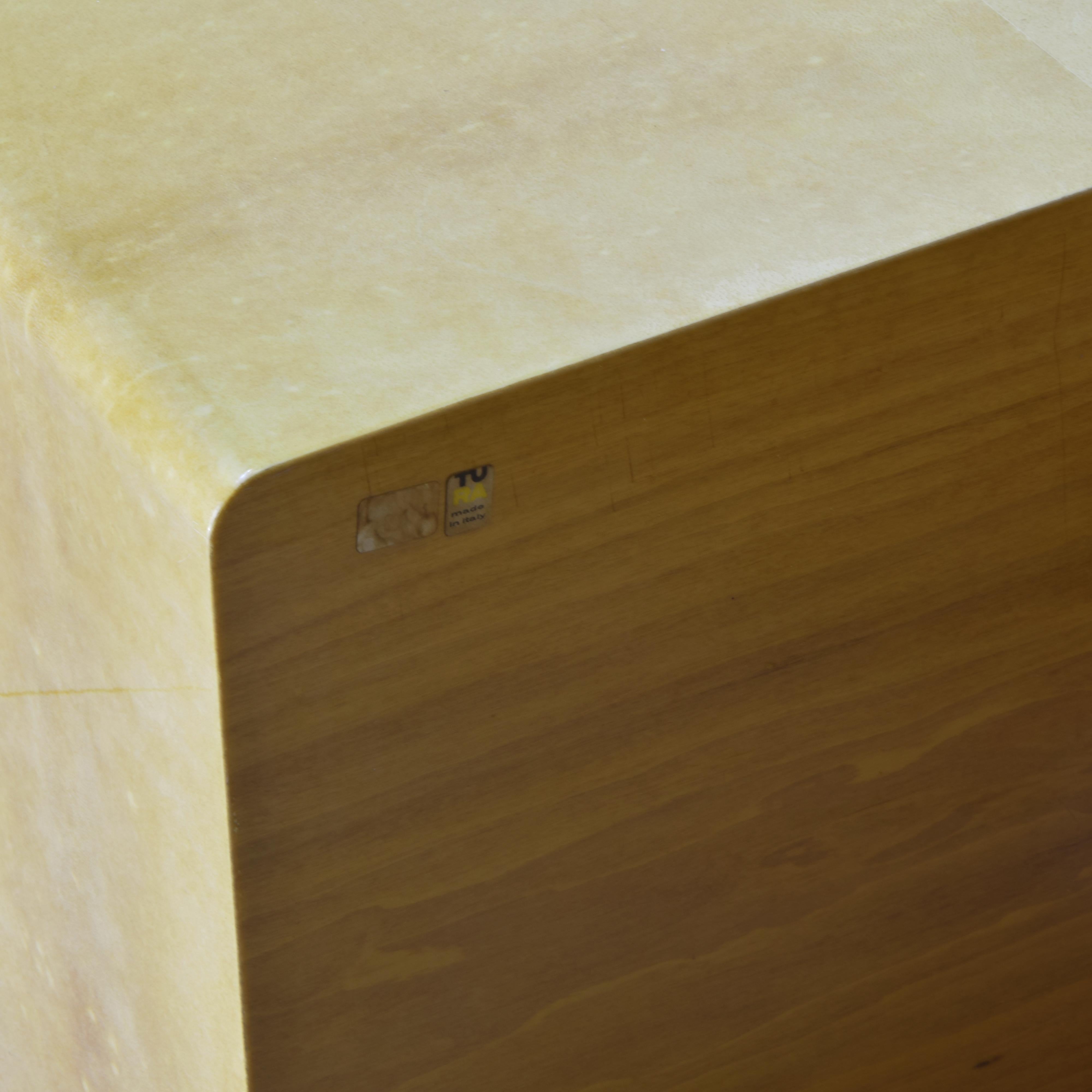 Tables de chevet Aldo Tura années 1970. en vente 2