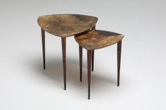 Aldo Tura Pair of Side Tables