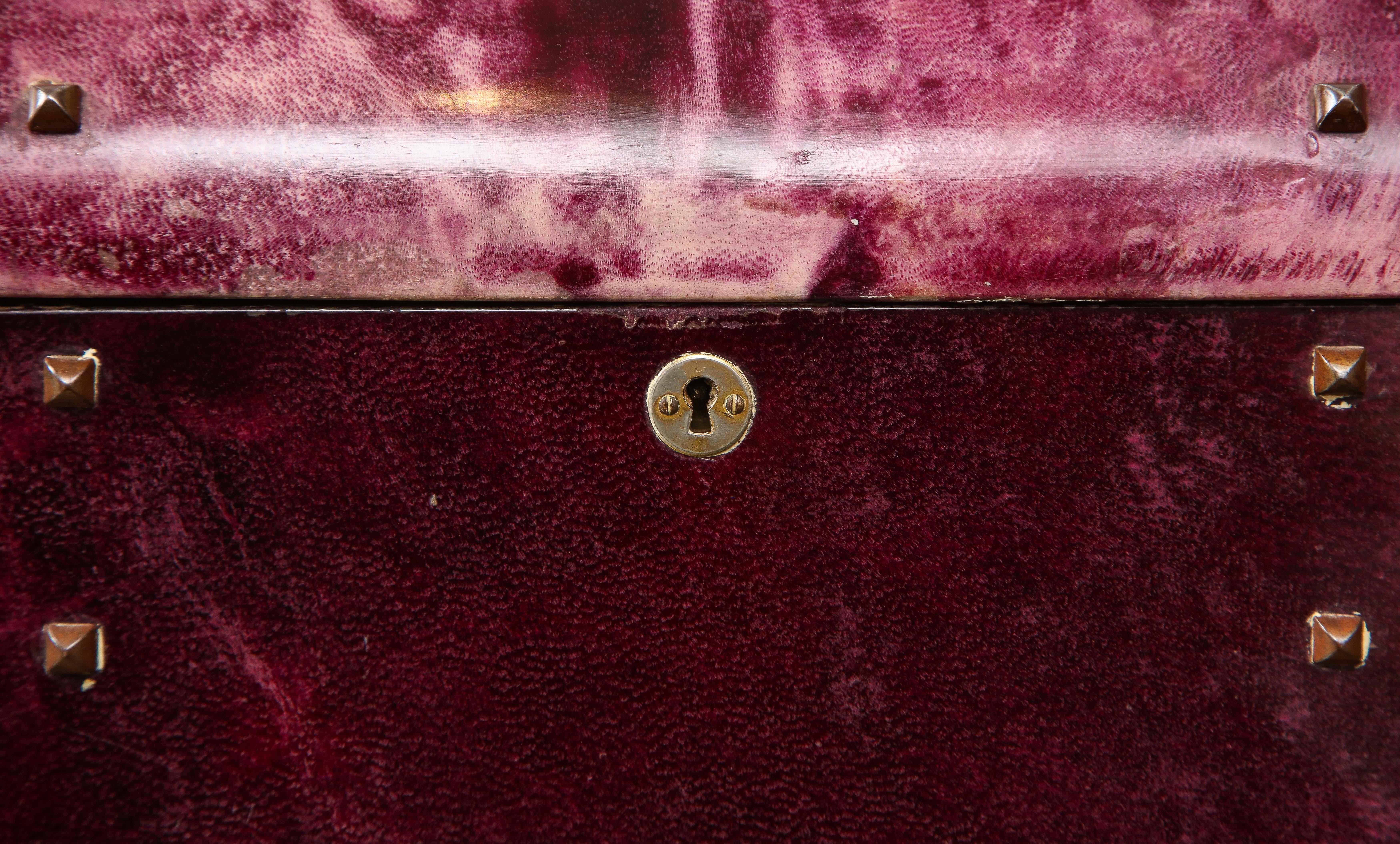 Italian Aldo Tura Parchment Covered Jewelry Box