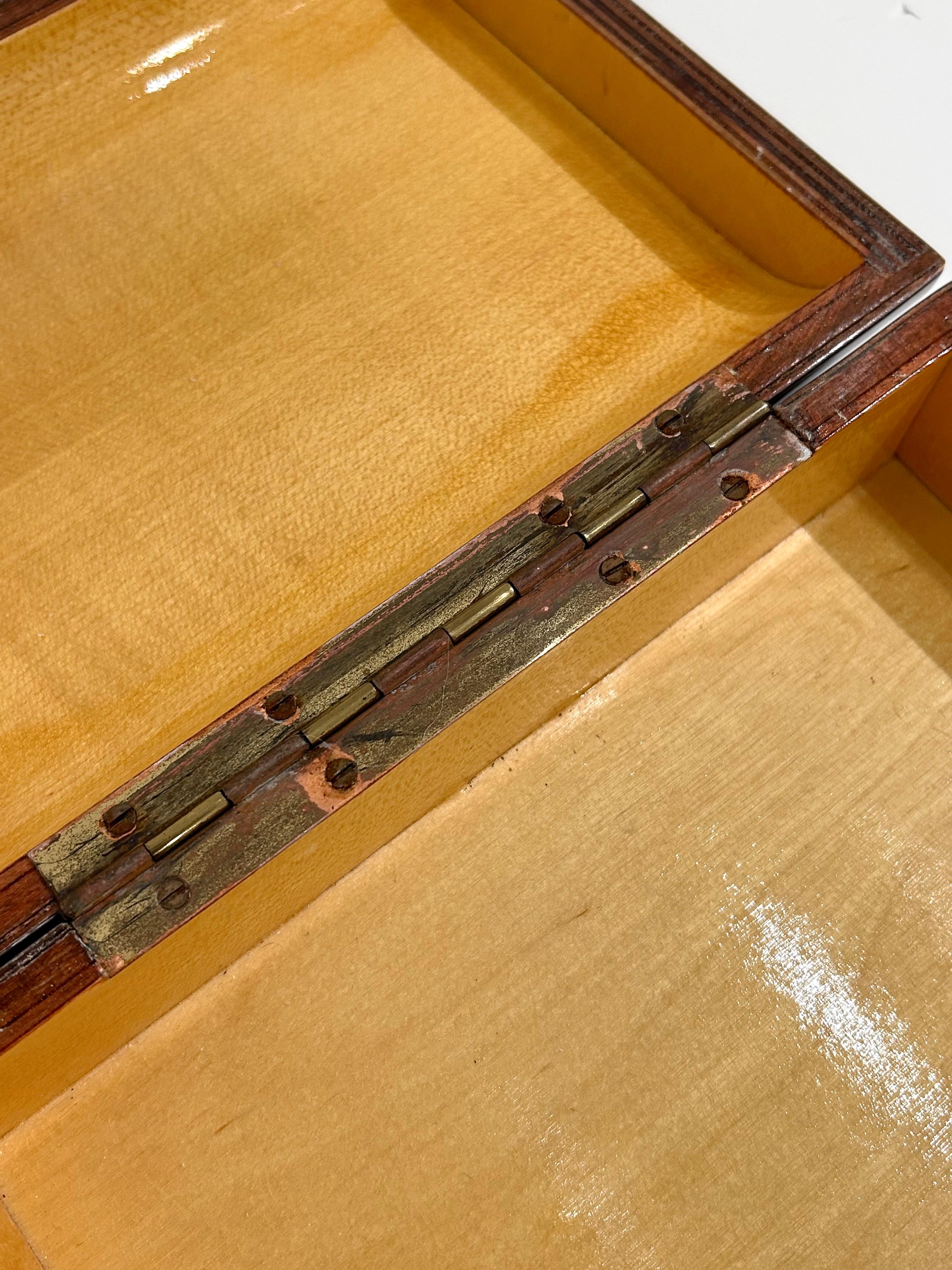 Parchment Paper Aldo Tura Parchment Jewelry Box For Sale