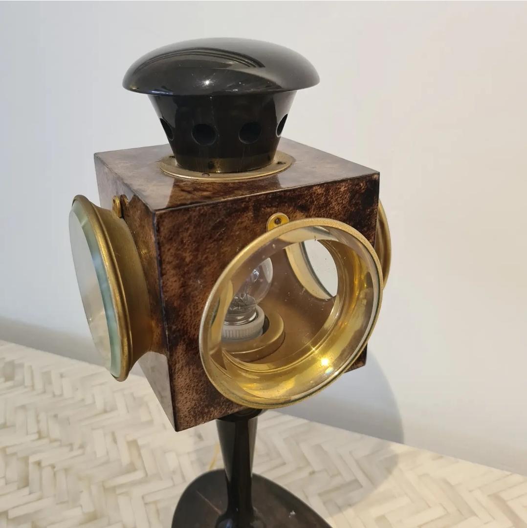 Aldo Tura Parchment Lamp In Good Condition In Isle Sur Sorgue, FR
