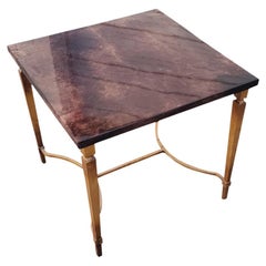 Goatskin Side Tables