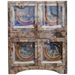 Barschrank „Trompe L'Oeil“ von Aldo Tura, Italien, 1960