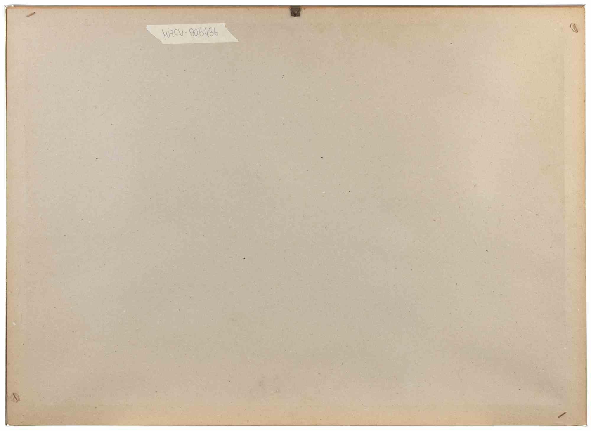 Untitled - Etching by Aldo Turchiaro - 1970s For Sale 3
