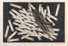 Untitled - Etching by Aldo Turchiaro - Mid-20th Century