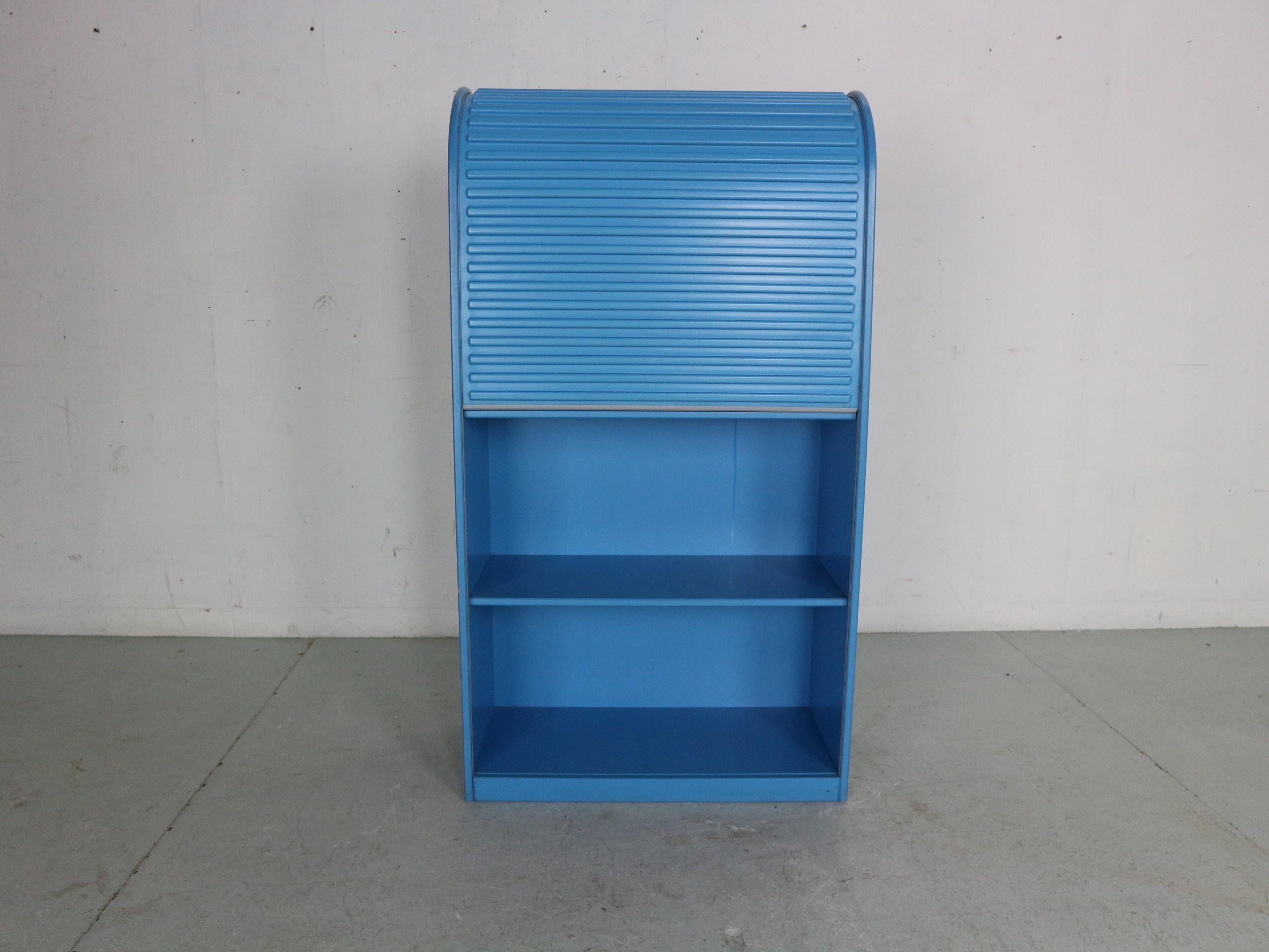 Metal Aldo Van de Nieuwelaar Blue Cabinets 