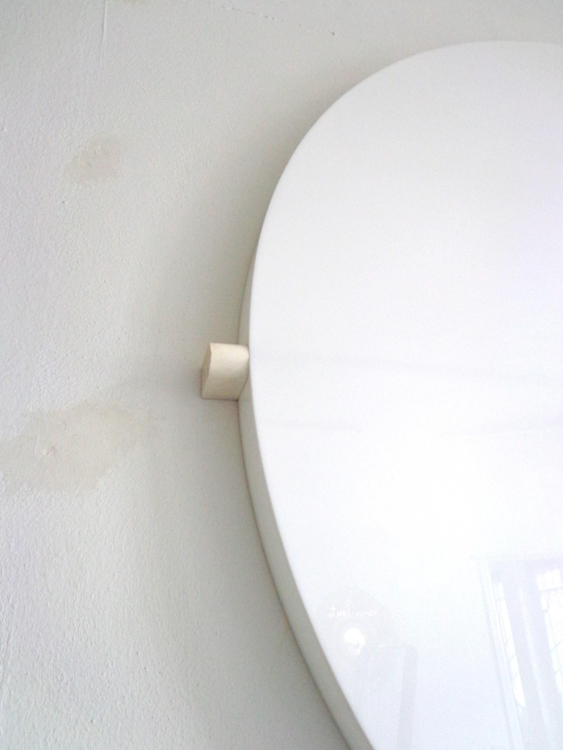 Dutch Aldo van den Nieuwelaar ‘Circle’ Wall light perspex with TL-tube for Nila Lights For Sale