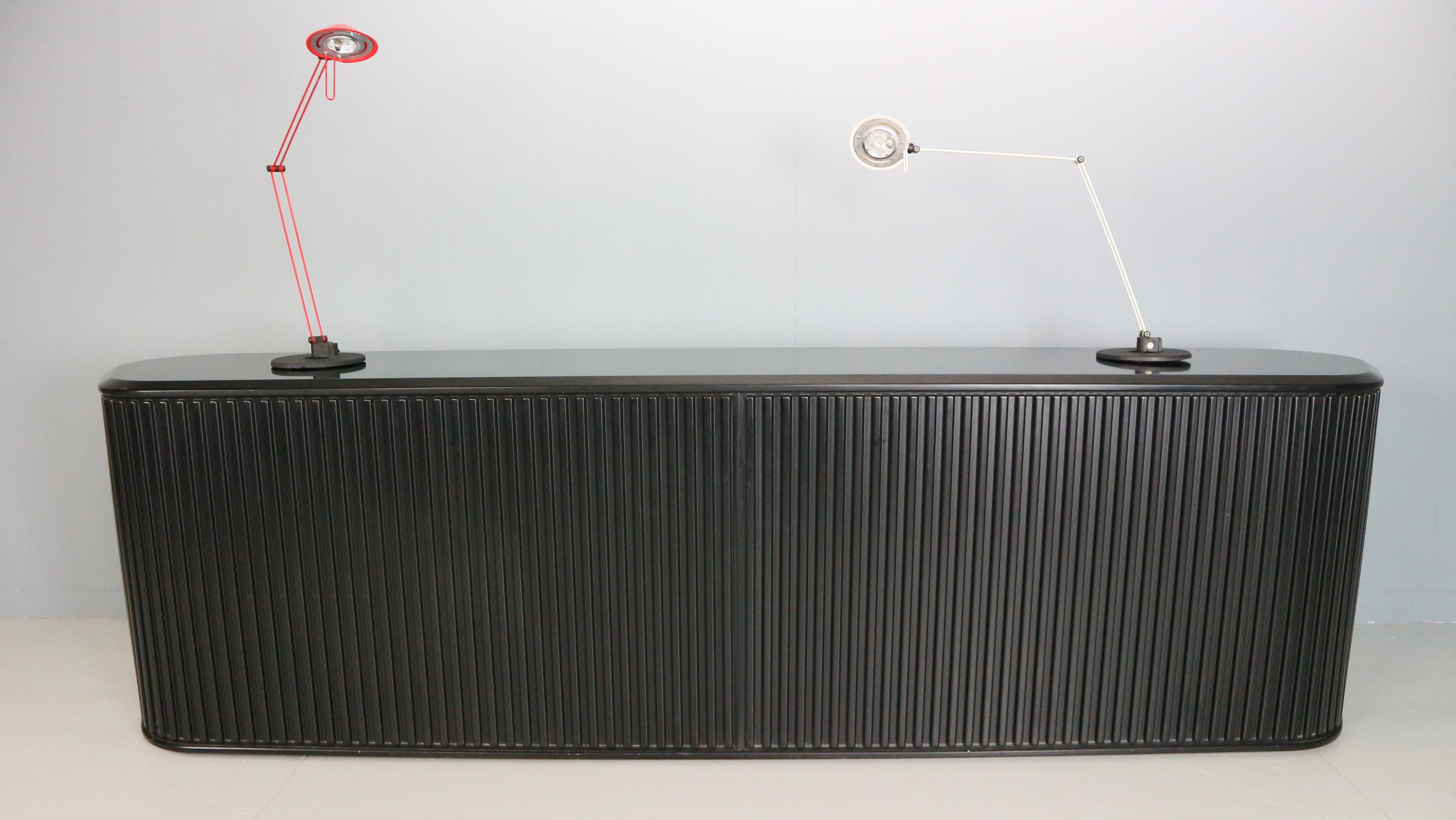 Credenza a tapparella Aldo van den Nieuwelaar 'Amsterdammer' Pastoe olandese 6