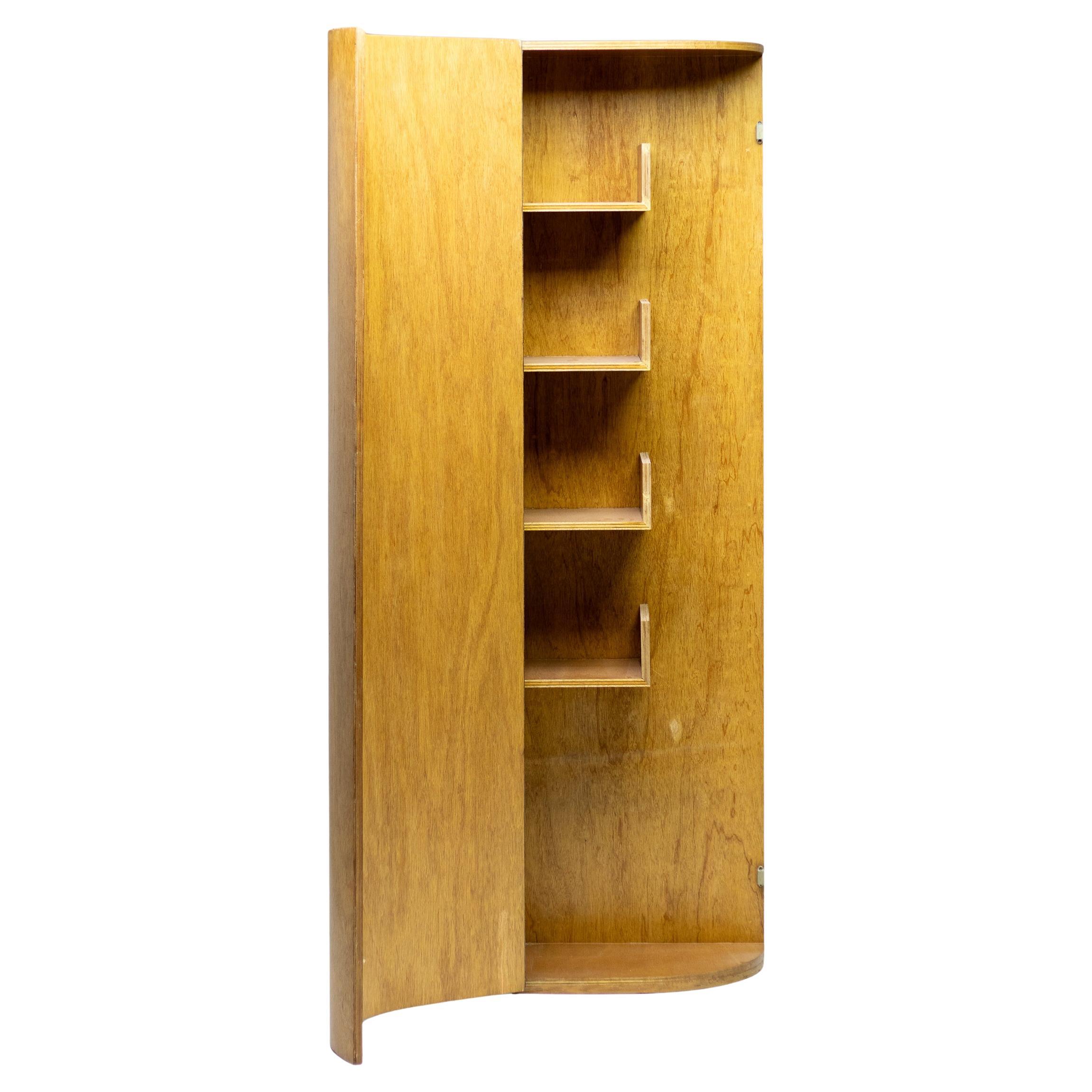 Aldo van Eyck Structuralist Corner Cabinet For Sale