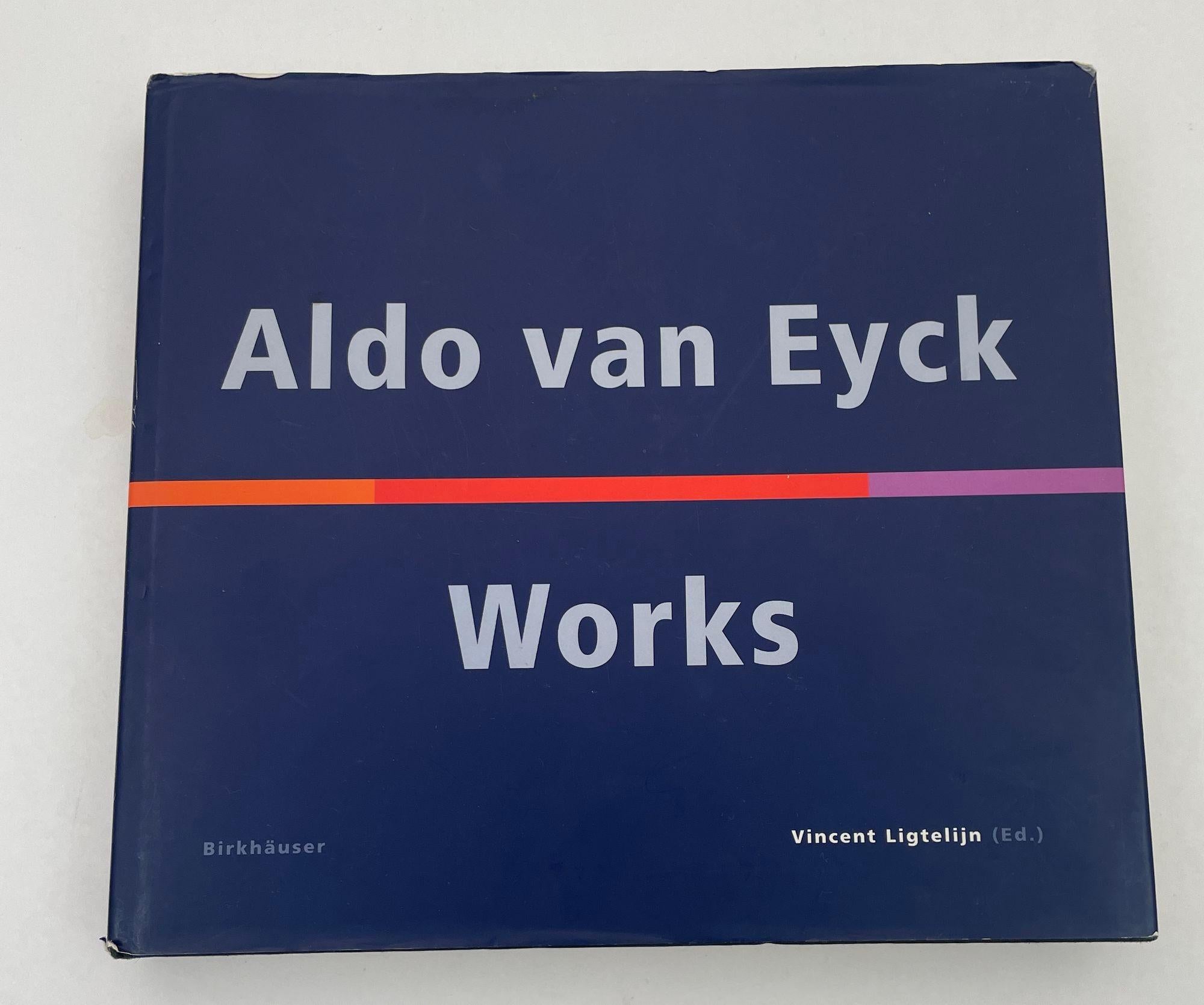 Aldo van Eyck: Works. by Aldo van Eyck and Vincent Ligtelijn.
A survey of the work and career of Dutch architect Aldo van Eyck (1918 – 1999).
For the present publication the architect opened his substantial archive and provided unpublished original